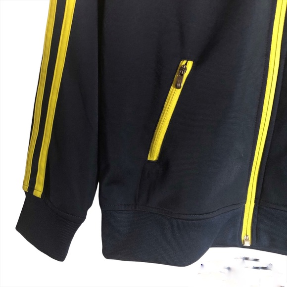ADIDAS Blue/‎ Yellow Kids Jacket Sz S(8) - Picture 5 of 5